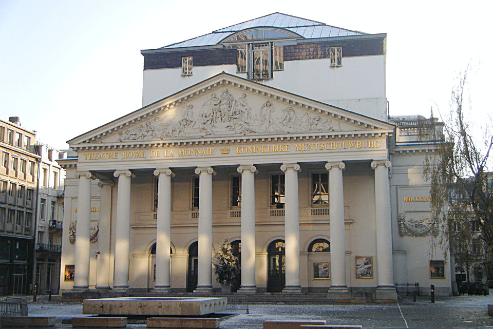 Teatro real La Monnaie, Bruxelas, Bélgica
