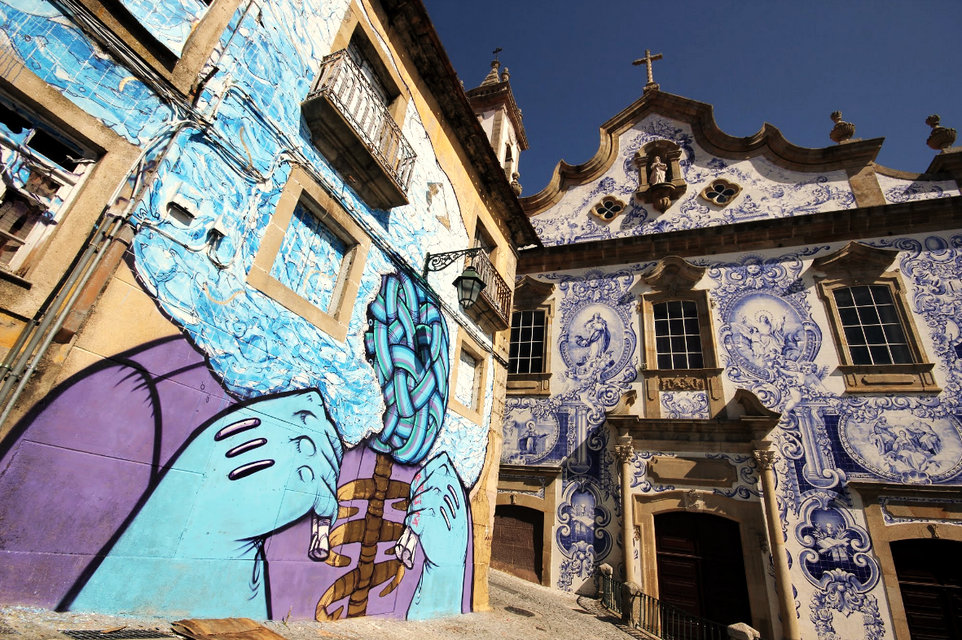 WOOL Covilhã Urban Art Festival, Lisbonne Covilhã, Portugal