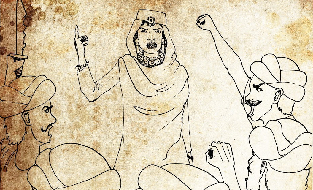 阿瓦赫王妃，印度第一位女性自由战士