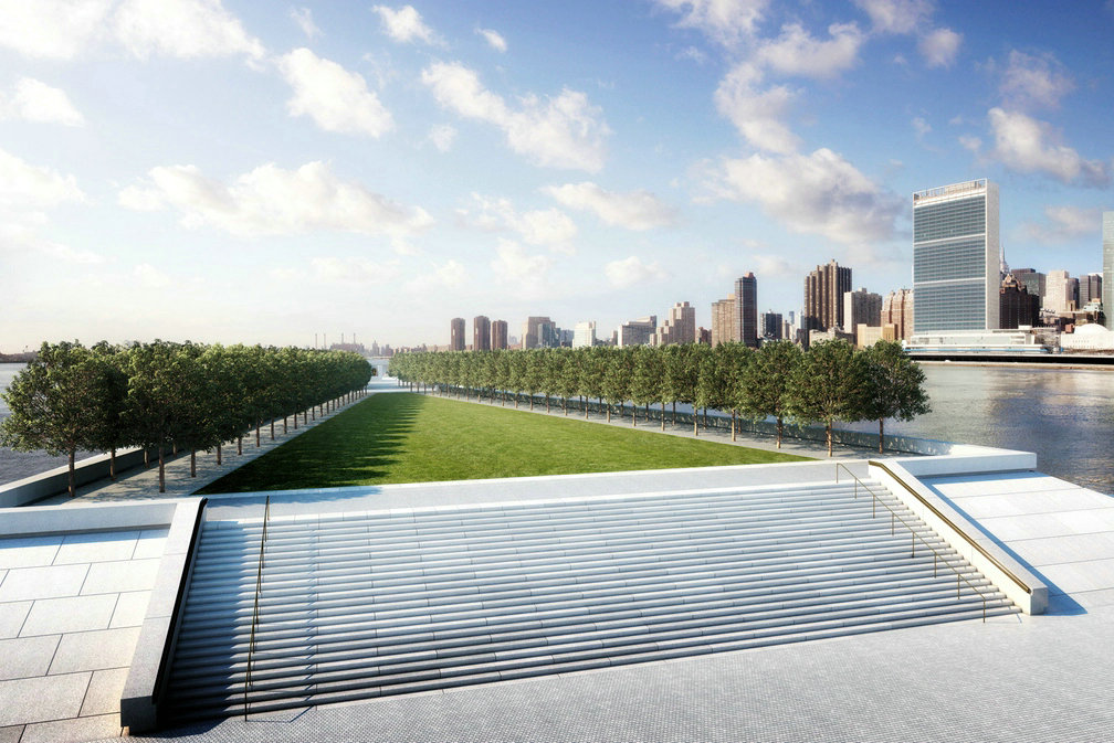 Franklin D. Roosevelt Four Freedoms Park, NYC, United States