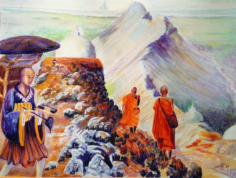 玄奘在天竺的足迹，玄奘纪念馆