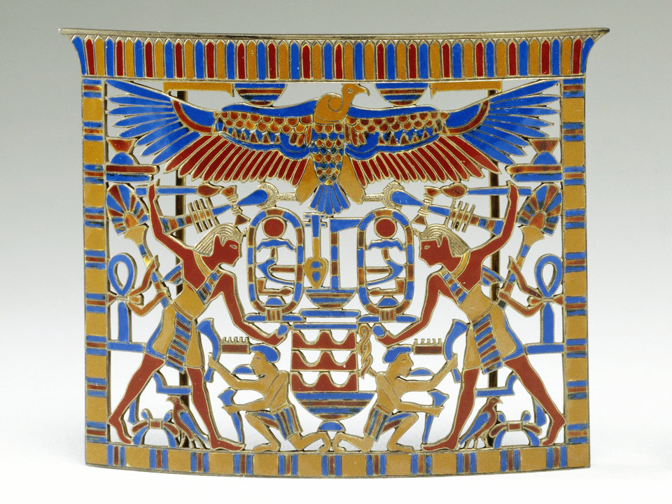 Ägyptische Wiederbelebung dekorative Kunst