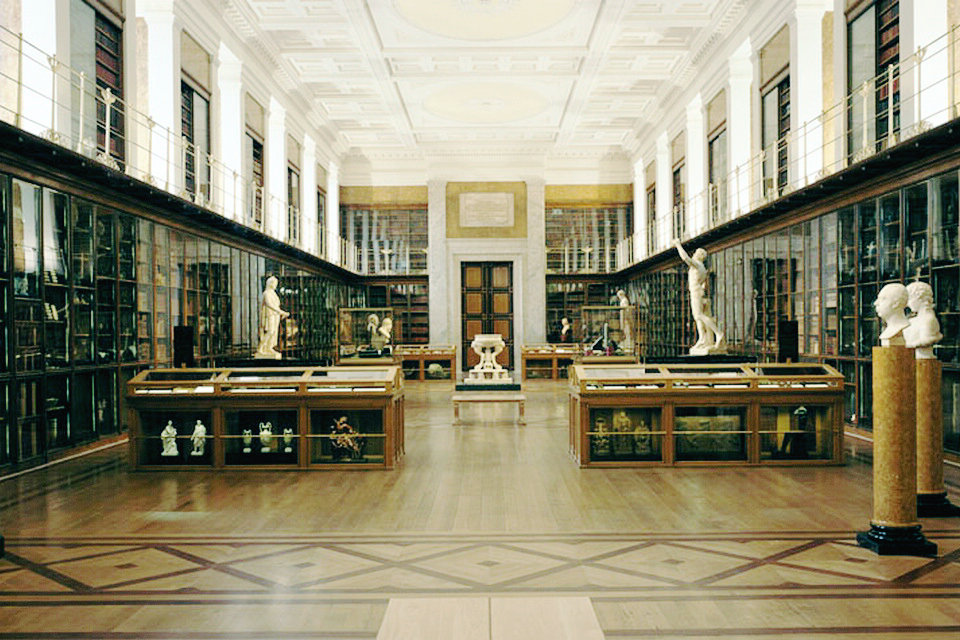啓蒙館、キングズ図書館、大英博物館