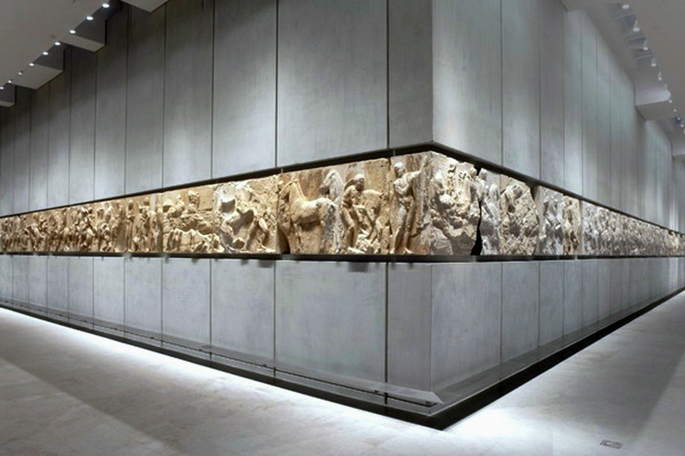 La galerie du Parthénon, Musée de l’Acropole