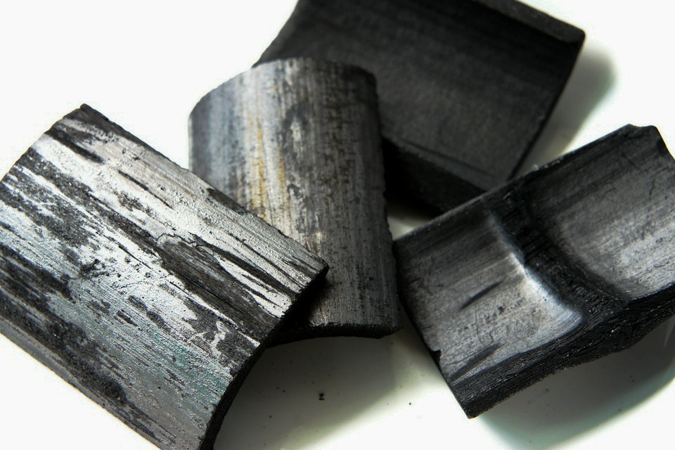 Carbón de bambú