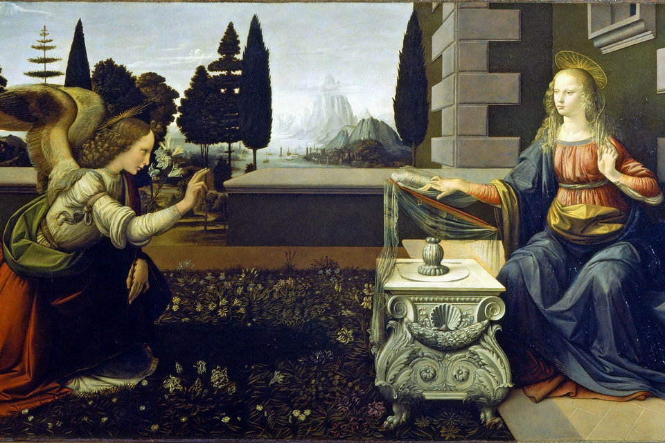 Leonardo’s room and adjoining rooms, Uffizi Gallery