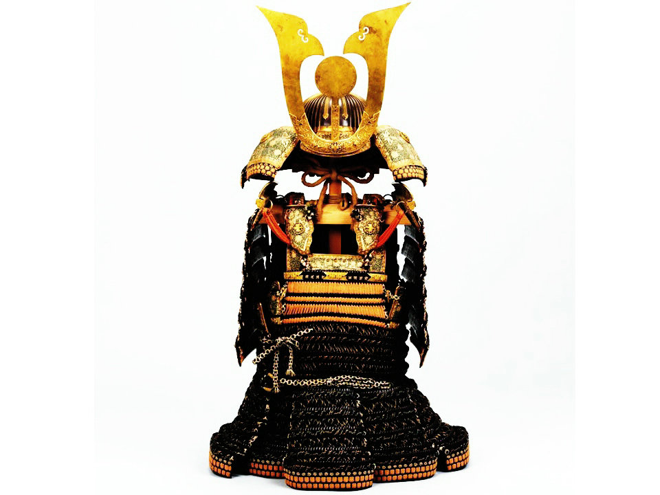 Vestuário Heian – samurai durante o período Edo, Museu Nacional de Tóquio
