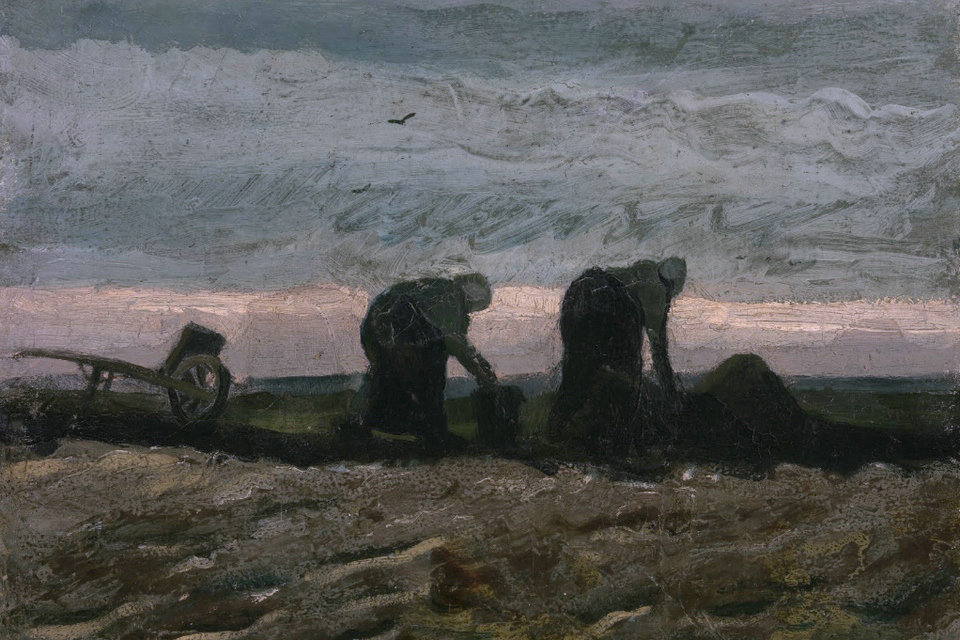 1880 – 1883 में वैन गोग, एक कलाकार, वैन गोग संग्रहालय के रूप में पहला कदम