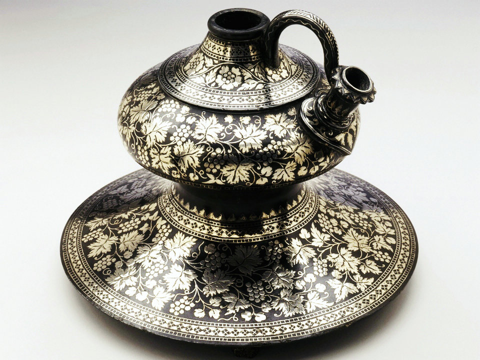 印度手工器皿，撒拉尔荣格博物馆