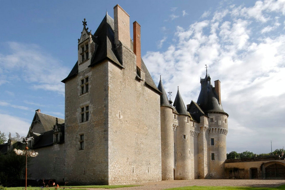 Schloss von Fougères-sur-Bièvre, Frankreich