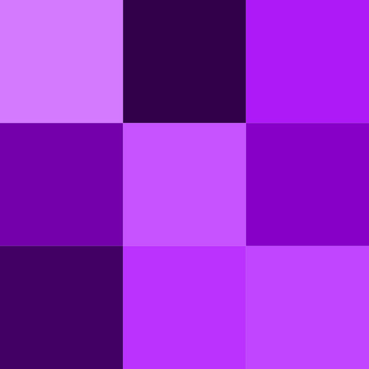 紫の色合い