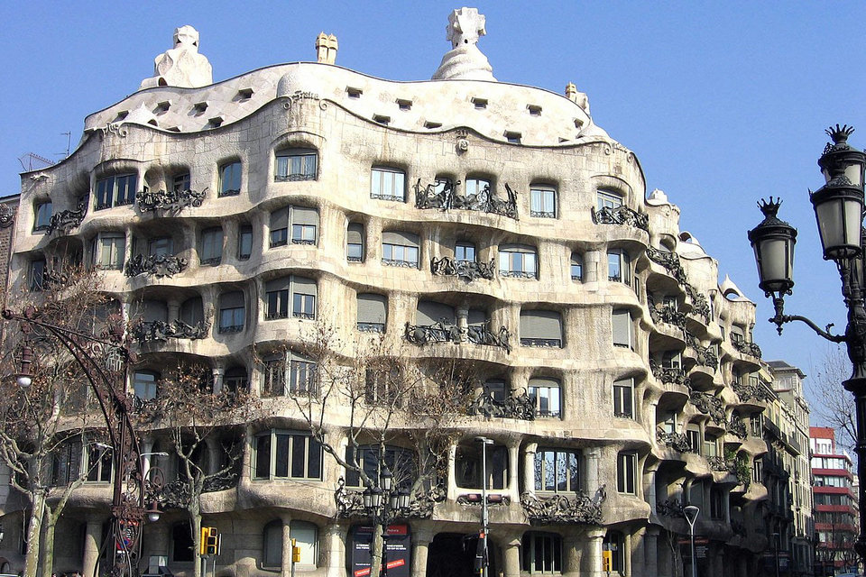 巴塞罗那19世纪的建筑