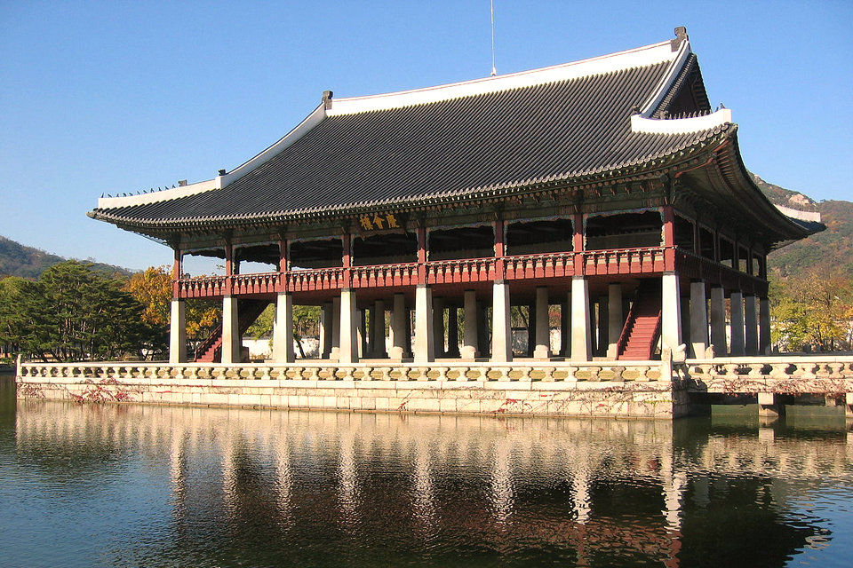 العمارة الكورية