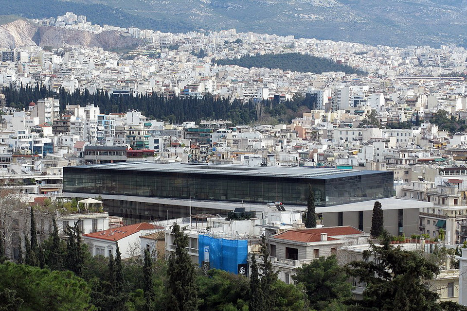 एथेंस में आधुनिक वास्तुकला