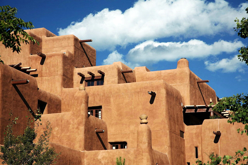 Arquitetura Revival Pueblo
