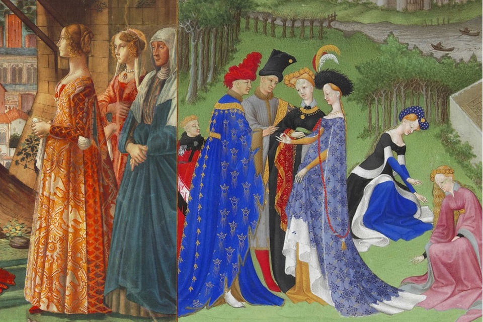 ヨーロッパのファッション史 1400-1500年
