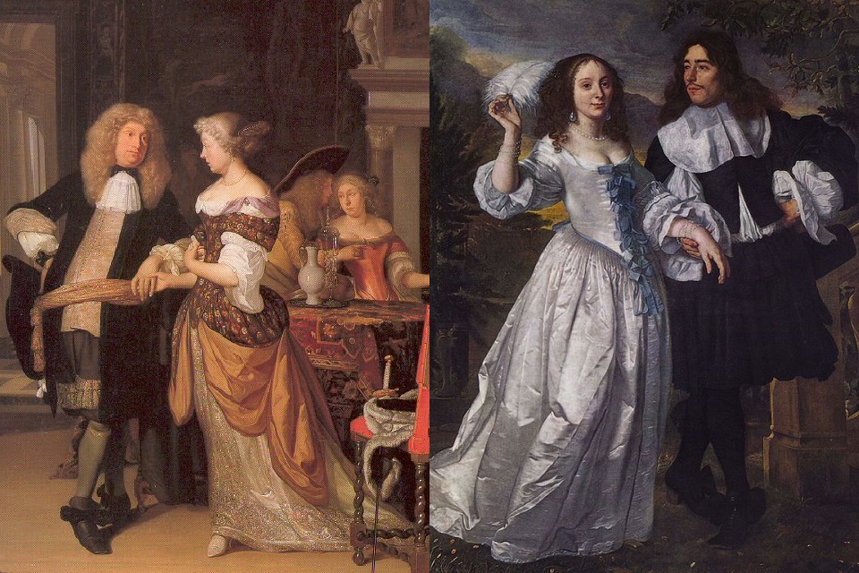 西洋ファッションの歴史 1650-1700年