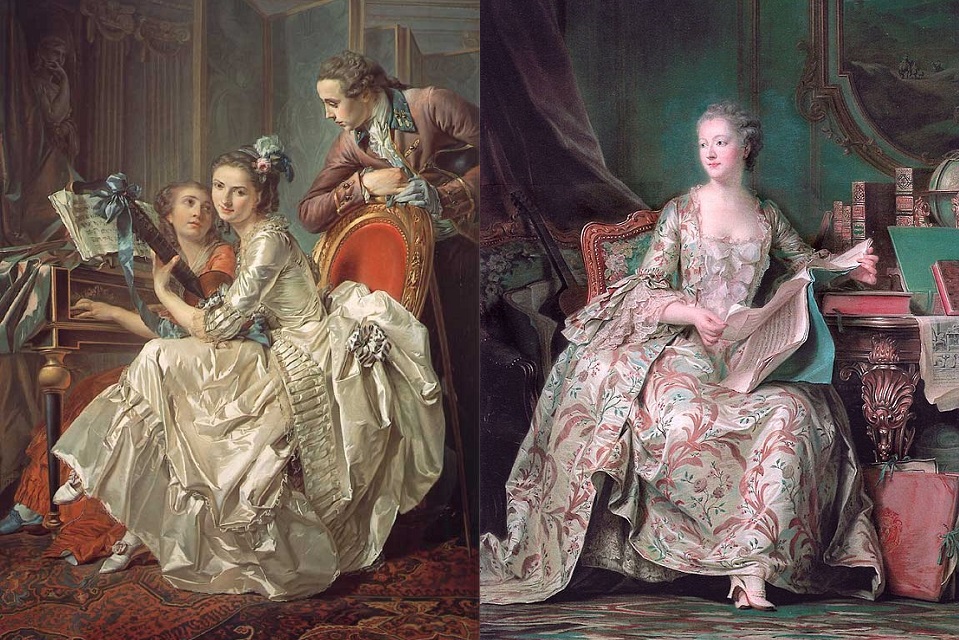 Westliche Mode Geschichte 1750 1775 Hisour Kunst Kultur Ausstellung