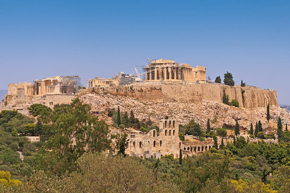 प्राचीन ग्रीक मंदिर