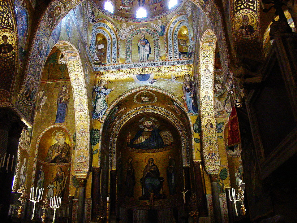 Mosaicos bizantinos da Sicília
