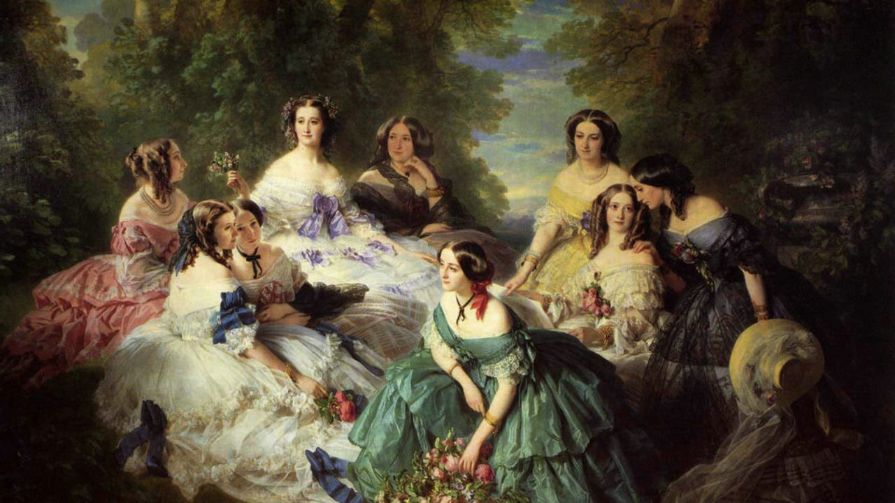 Moda crinolina de las mujeres de 1850 | HiSoUR Arte Cultura Historia