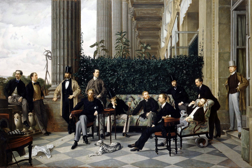 Herrenmode in den 1860er Jahren