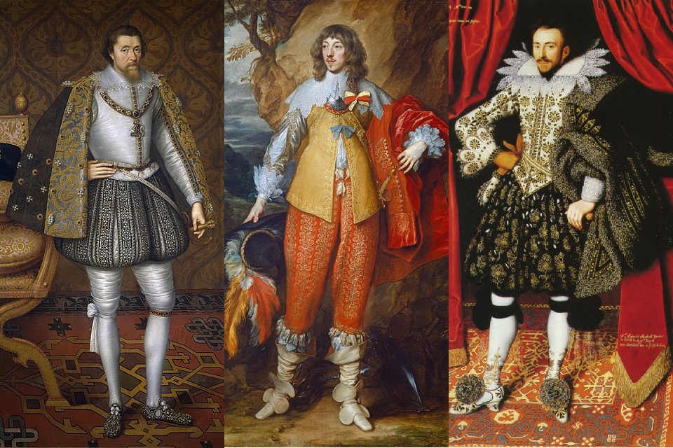 Moda masculina na Europa Ocidental em 1600-1650