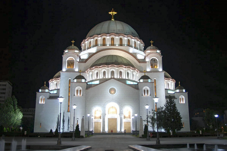 Religiöse Architektur in Belgrad