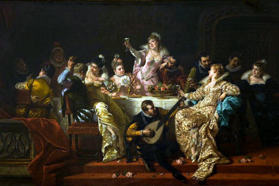 Renaissance banquet