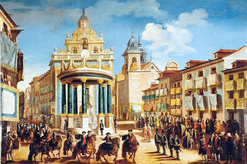 Испанская барочная эфемерная архитектура