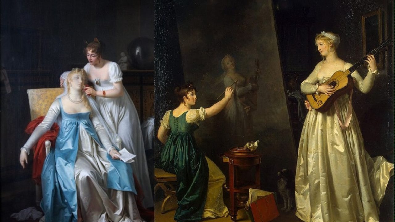 Moda de estilo imperio de mujeres en 1800-1815 | HiSoUR Arte Cultura  Historia