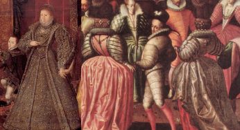 Женская мода в Западной Европе в 1580-1600