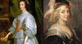 Женская мода в Западной Европе в 1630-1650