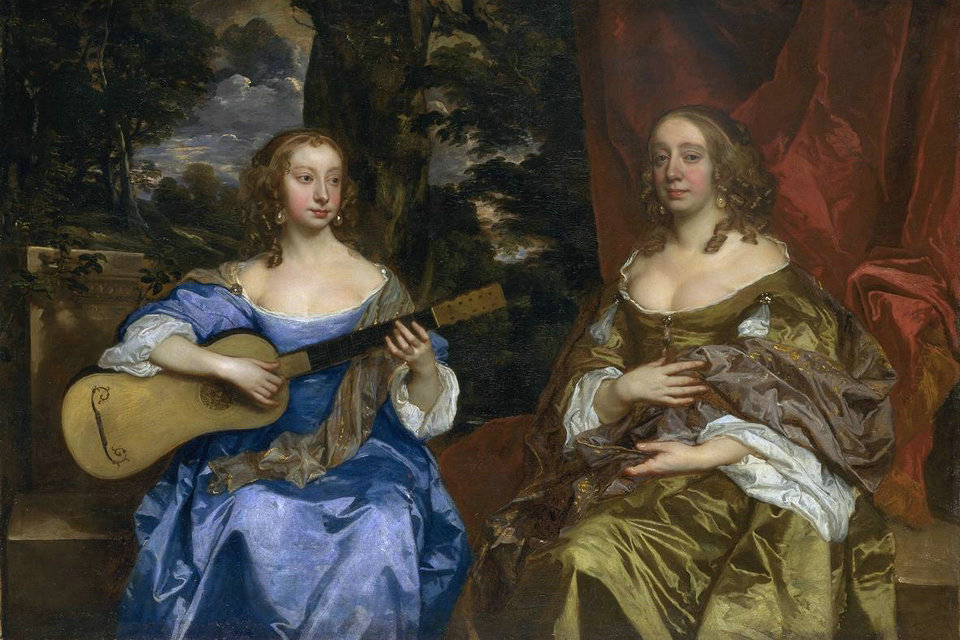 1650-1670 महिलाओं की बरोक फैशन