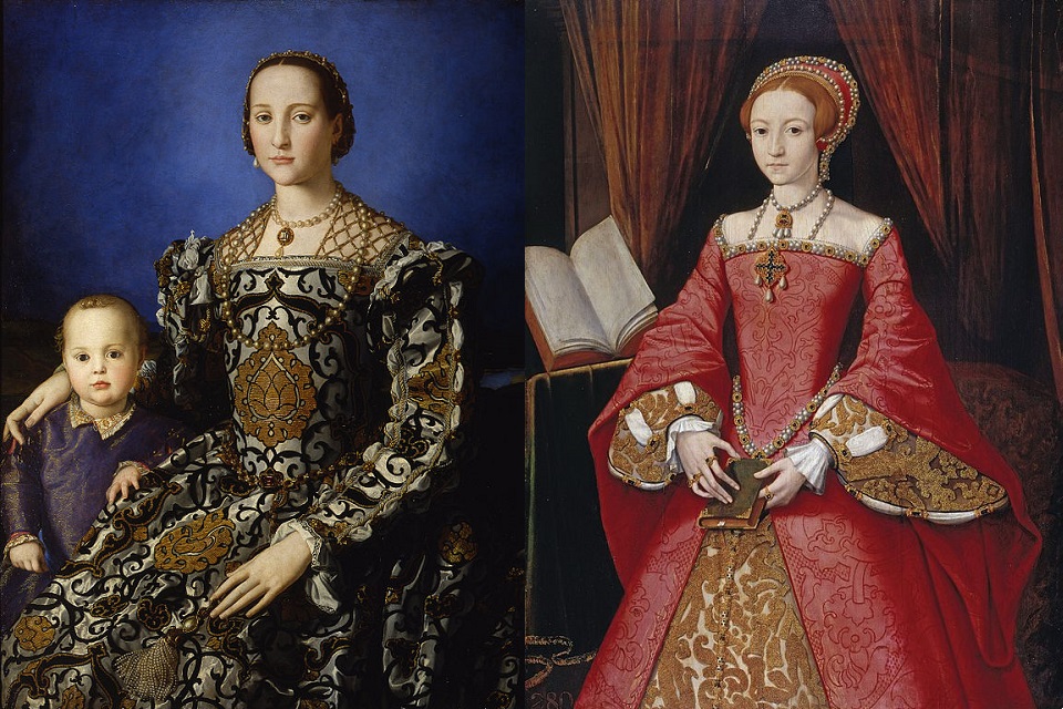 أزياء المرأة في أوروبا الغربية 1530-1550