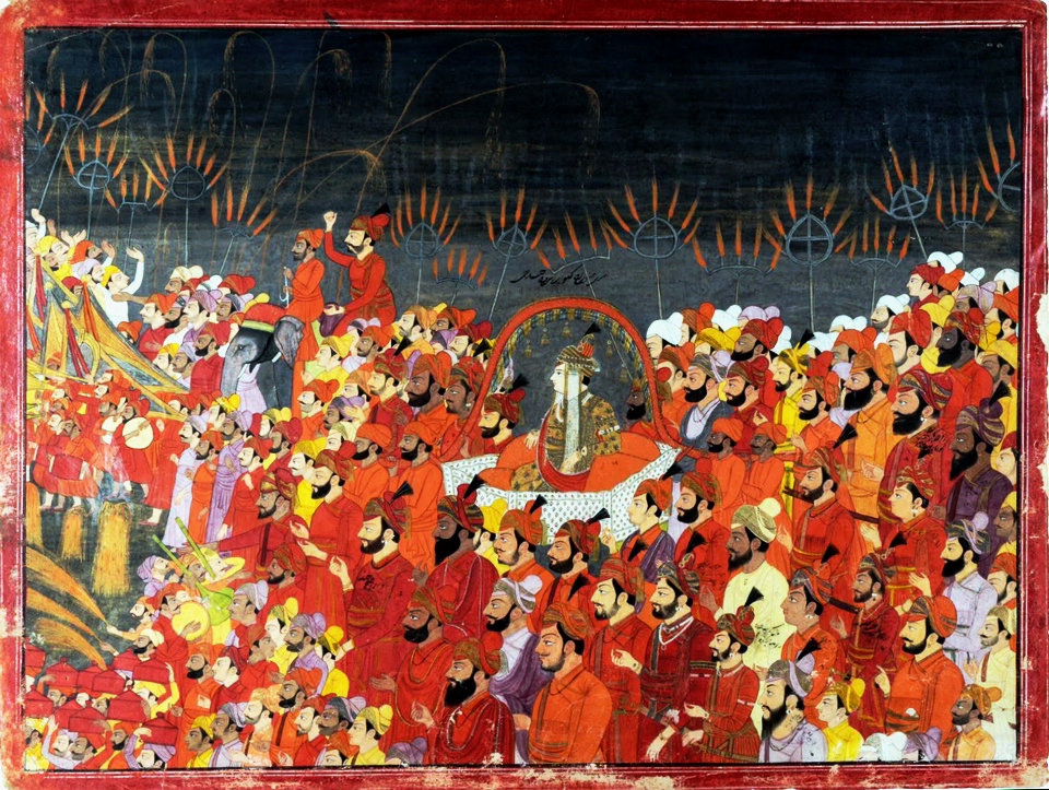 Art section, Museum of king Shivaji, India