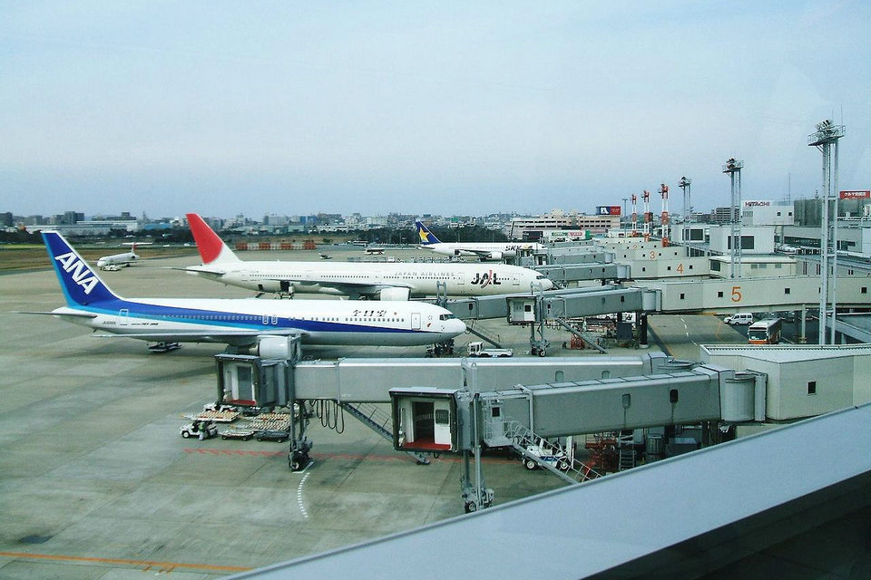 Aeropuertos en Japón
