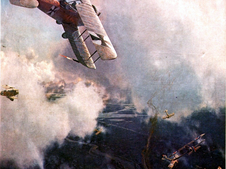 第一次世界大战中的航空应用
