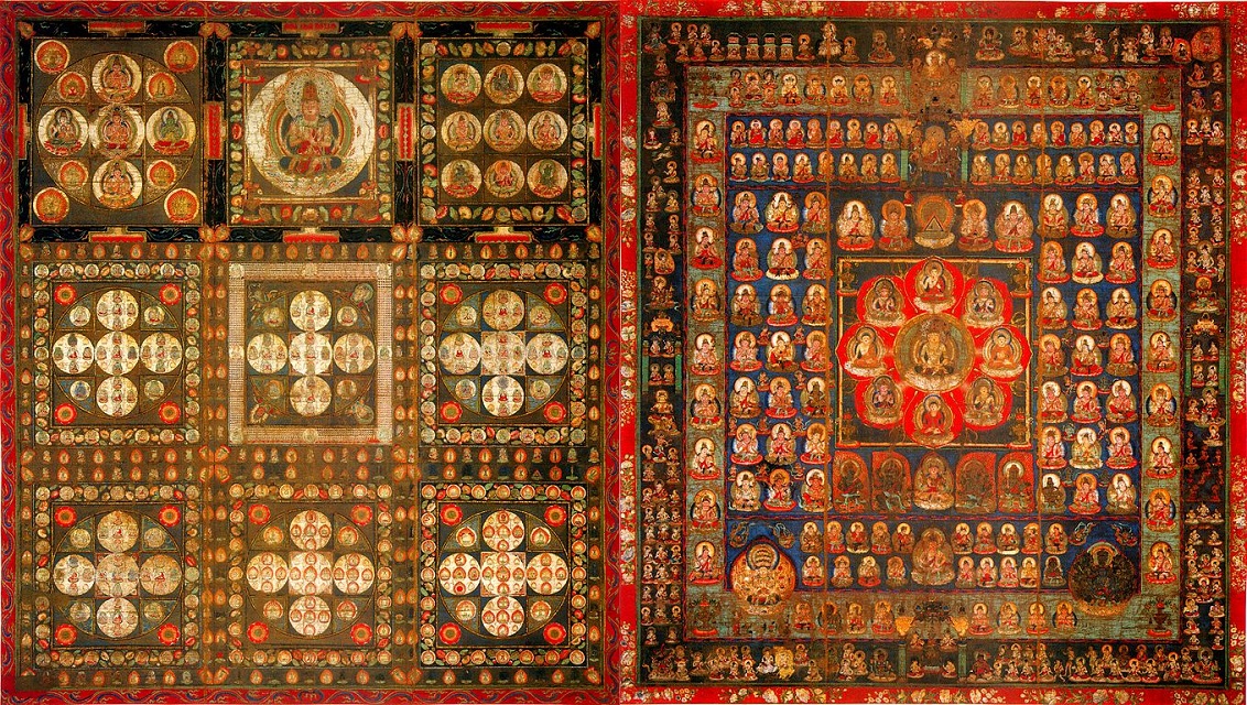 اللوحات البوذية