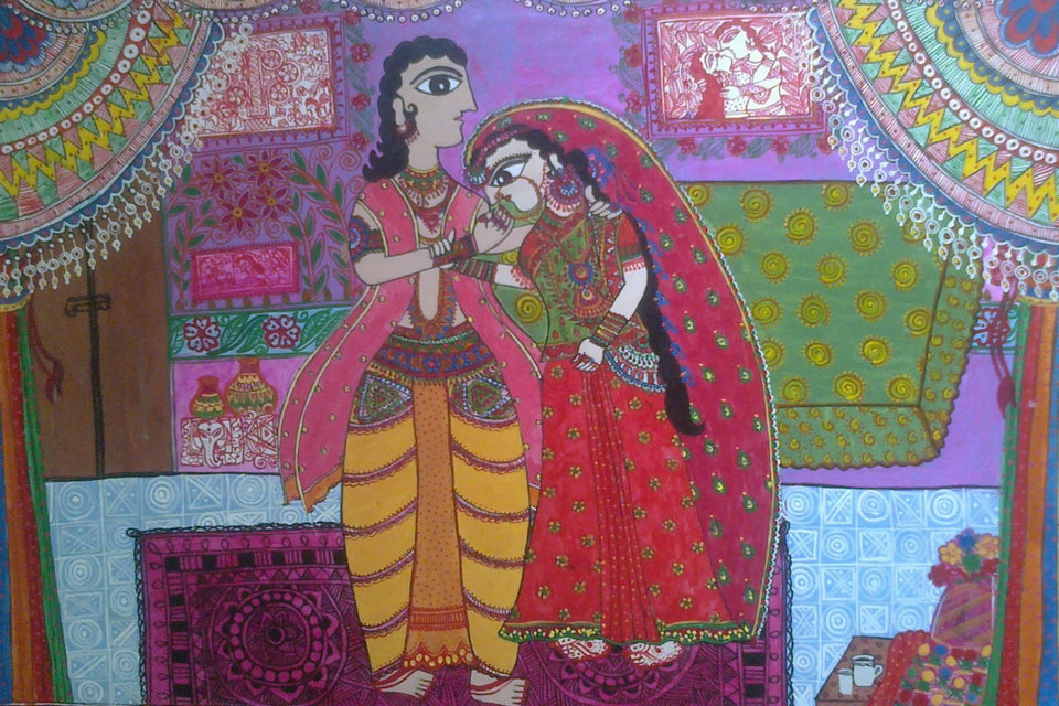 Madhubani-Malerei