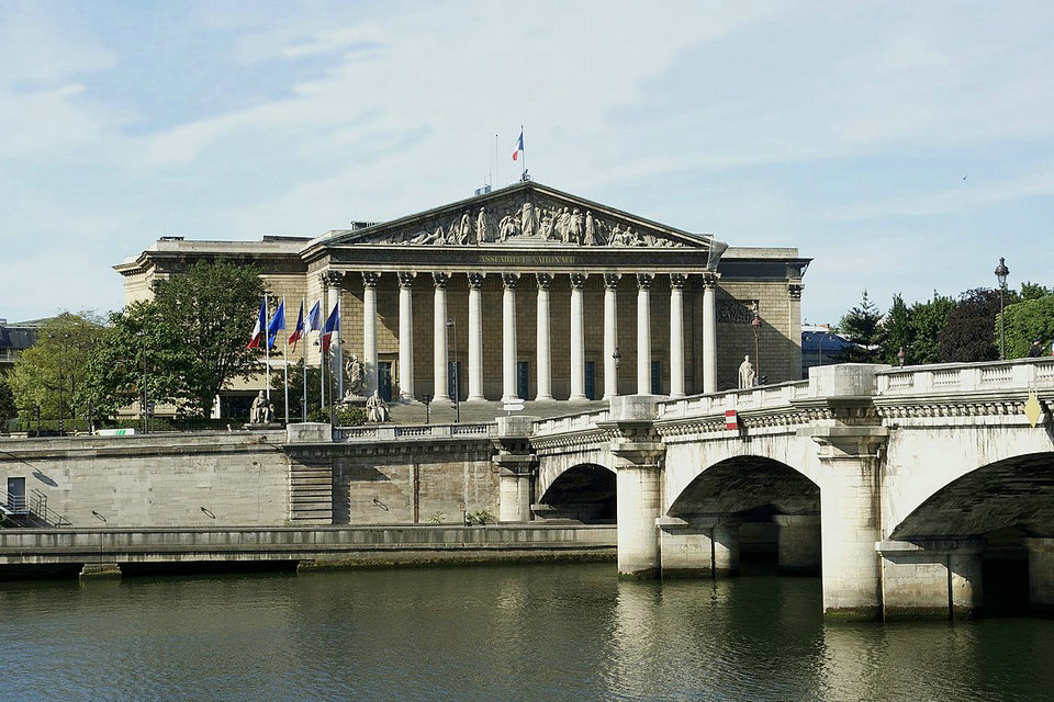 Palais Bourbon, París, Francia