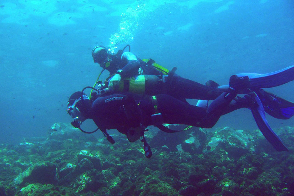 Vittime di immersioni subacquee