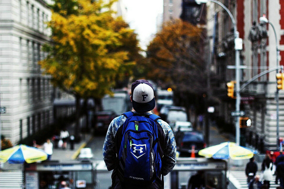 Urban backpacking