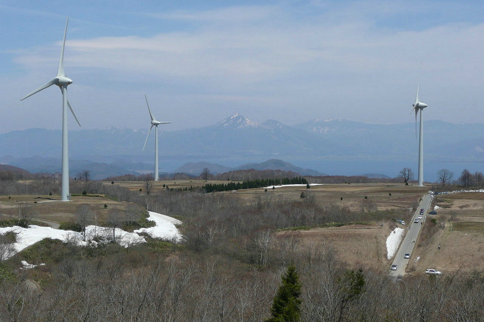 طاقة الرياح في اليابان