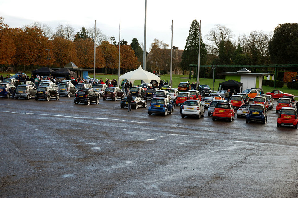 Platoon of smart cars