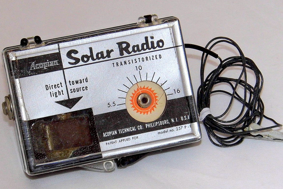 태양열 라디오