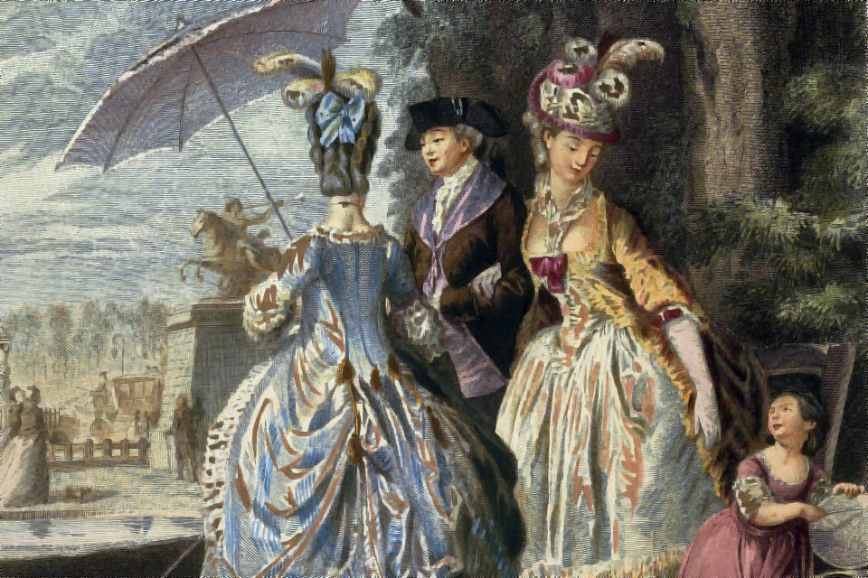 18 세기 및 19 세기 여성 패션, 베를린 미술관