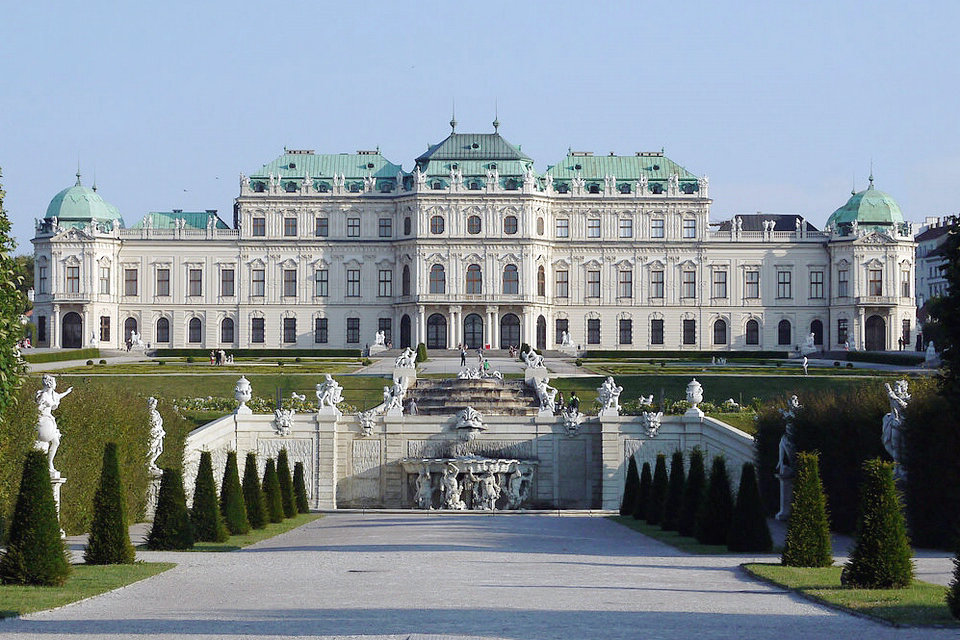 Belvedere, Wien, Austria