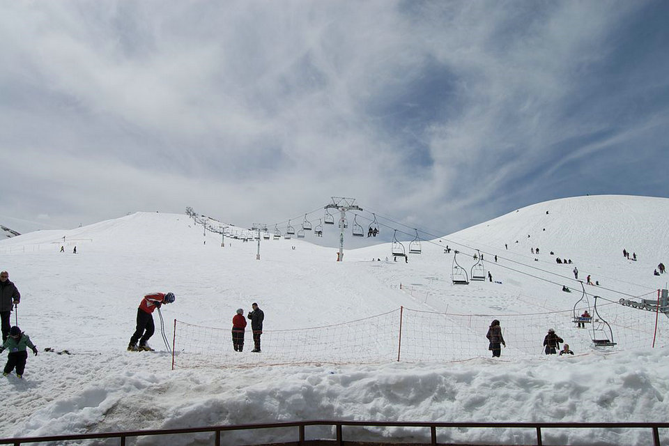 レバノンのスキー観光