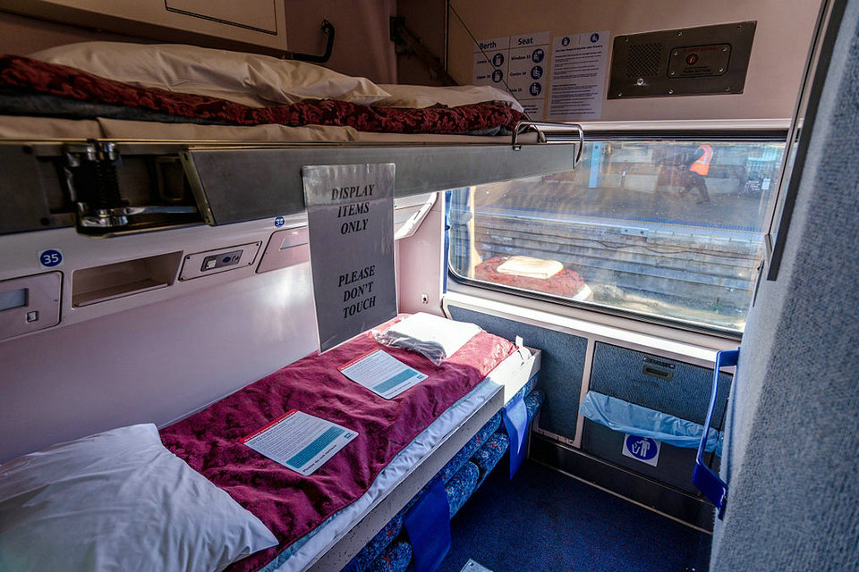 Travel with sleeper trains